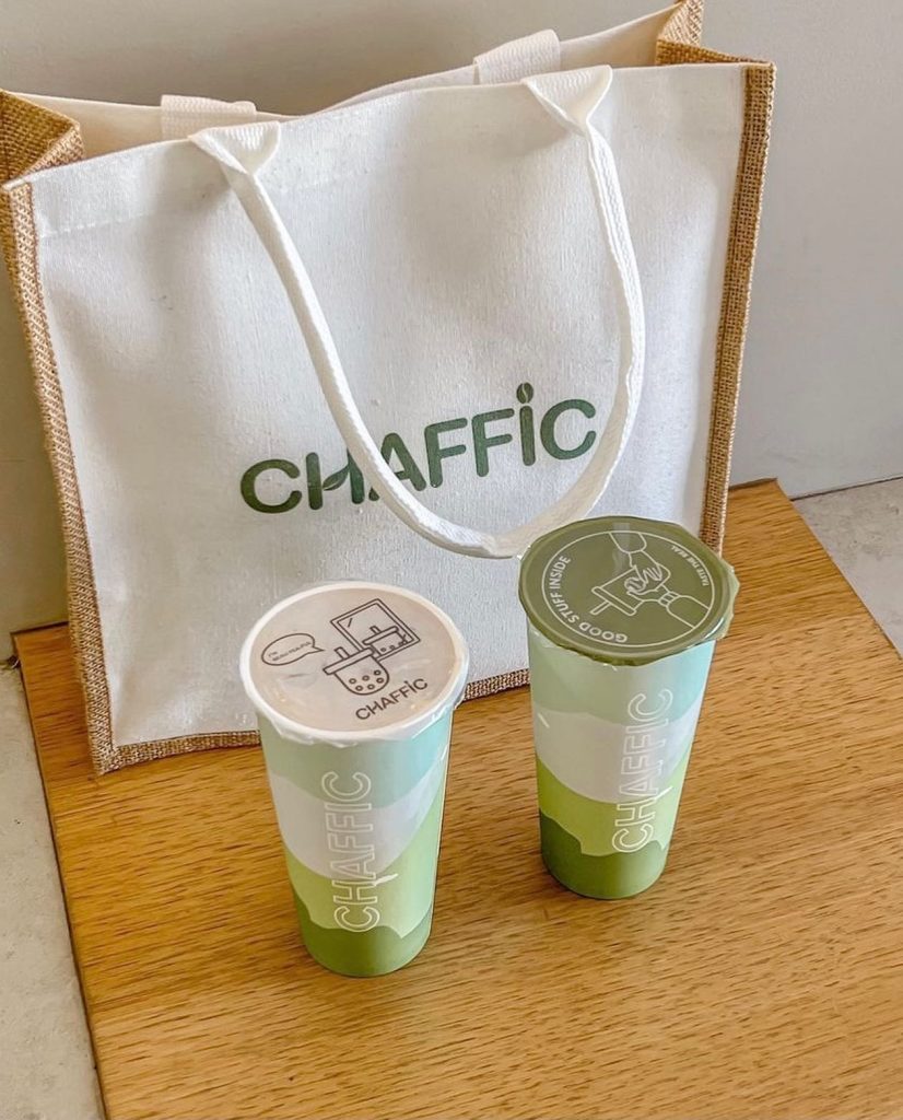 chaffic bubble tea