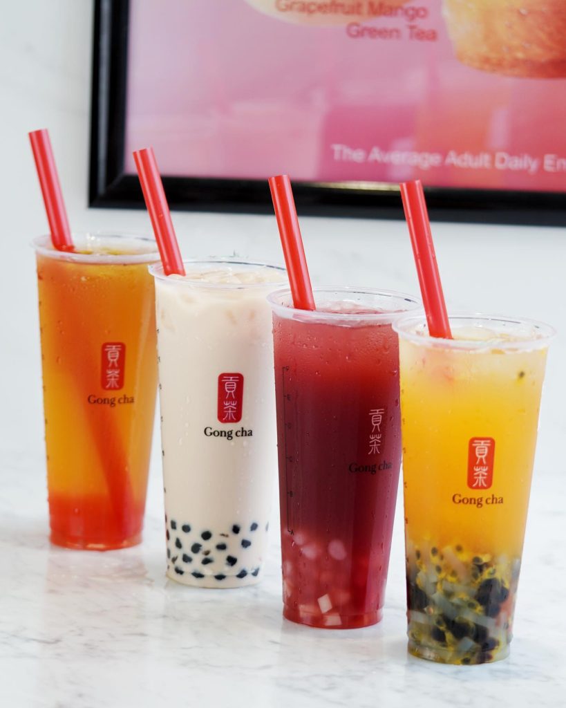gong cha bubble tea store in perth